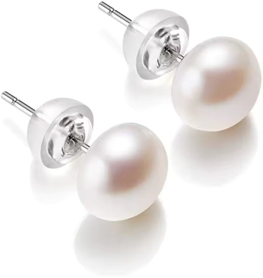 Freshwater Pearl Stud Earrings