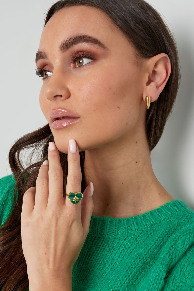 love ring with stone