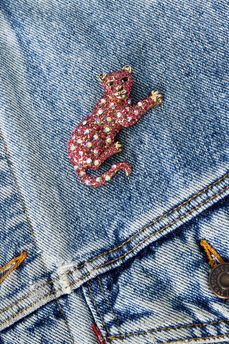 Leopard Brooch