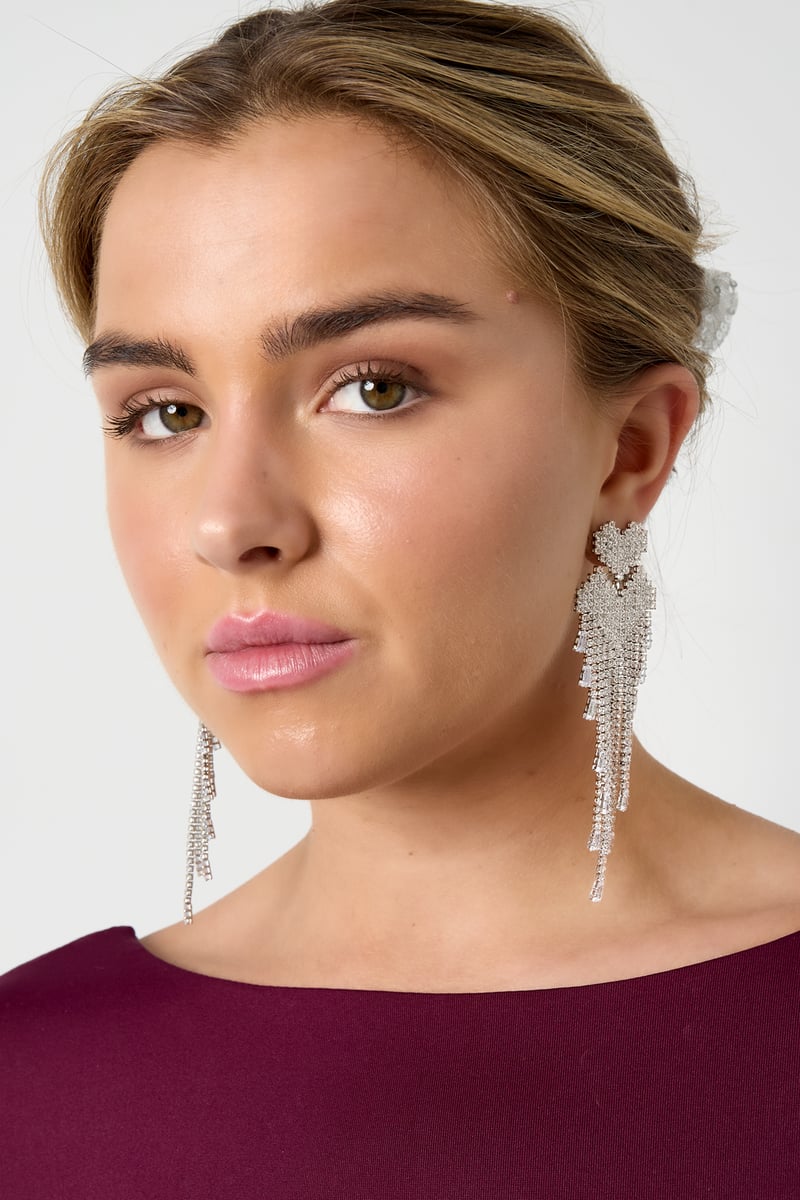 Copper Dangle Earrings Heart Casual Daily Simple Series Women's jewelry