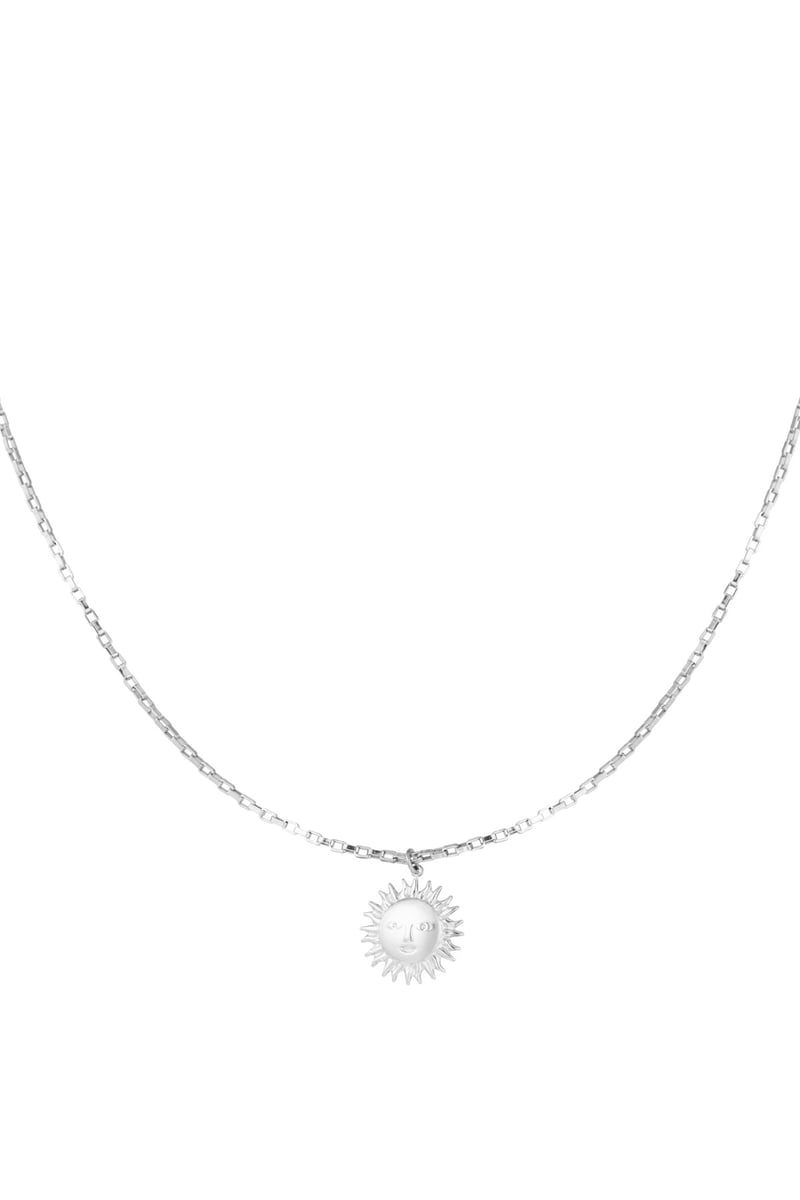 Sunny day necklace - Silver Color color