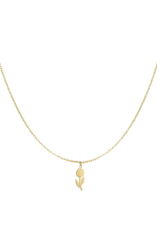 tulip necklace