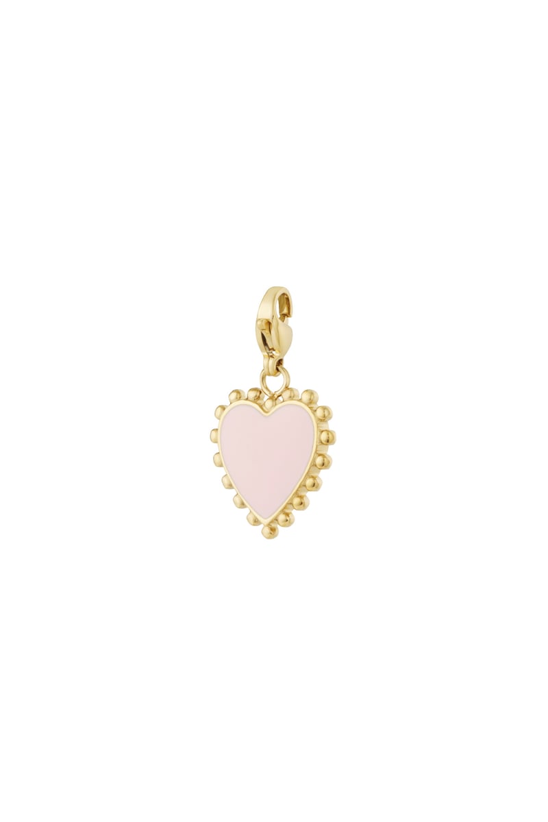 Summer heart jewelry charm