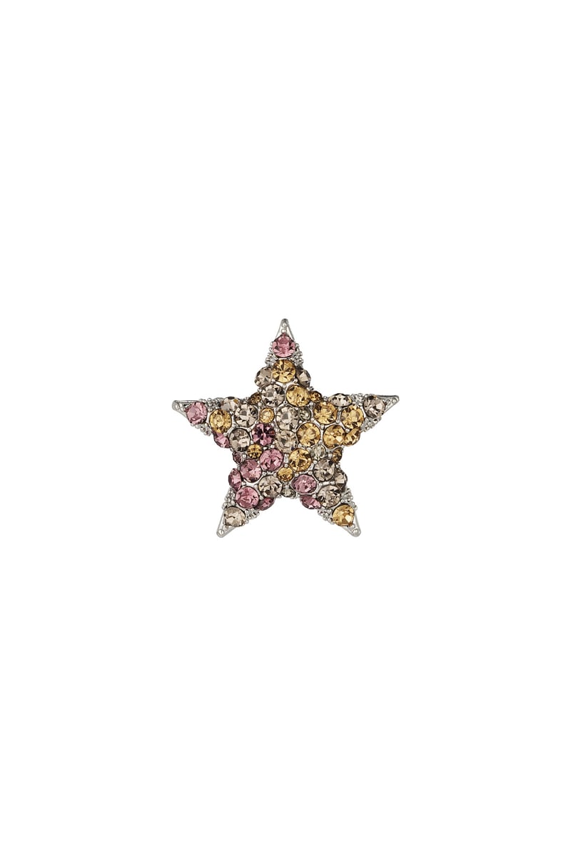 Star brooch - multi