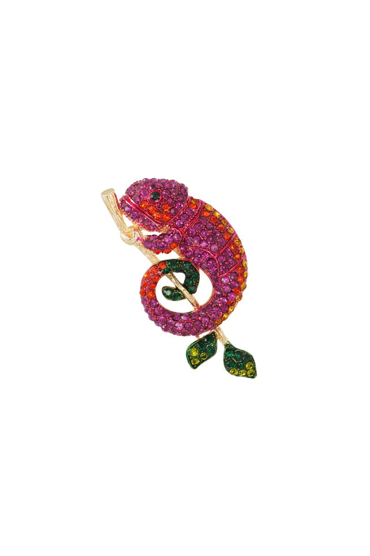 Salamander Brooch