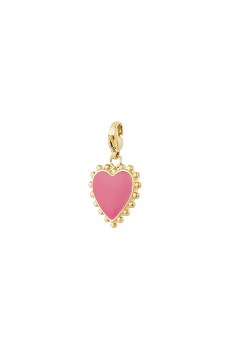 Summer heart jewelry charm