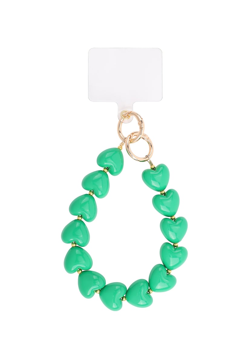 Classy heart phone cord