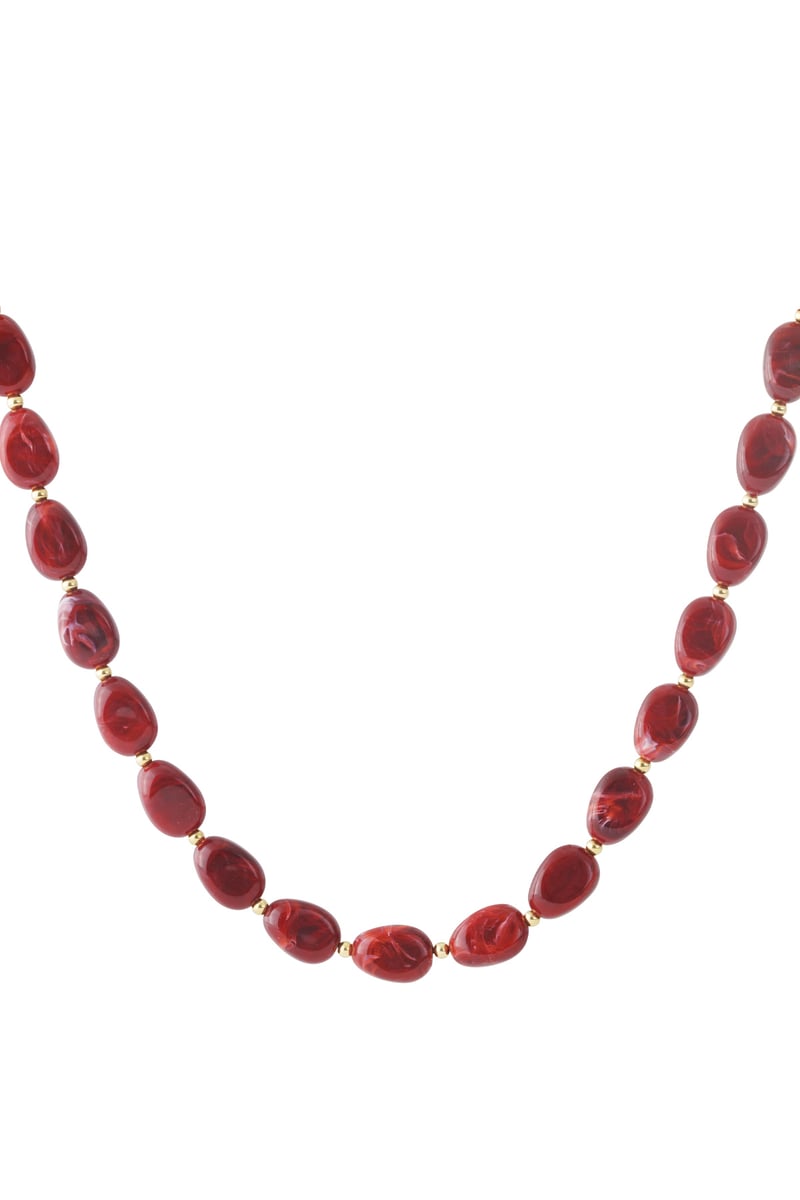 Acrylic Beaded Necklaces Beads Casual Daily-13mm*18.4mm