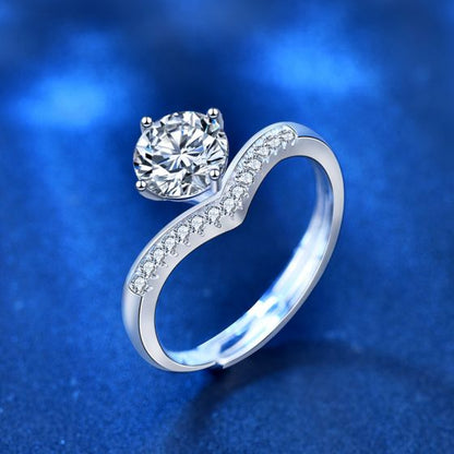 Princess Crown Silver Ring