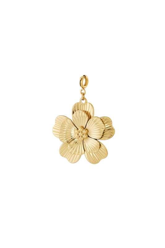 Flower power jewelry charm