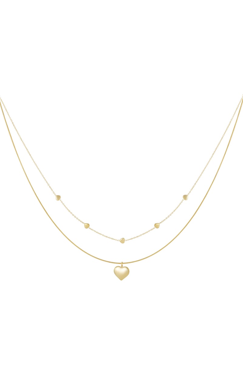 Layered Necklaces Heart Casual Daily Simple Series Women's jewelry