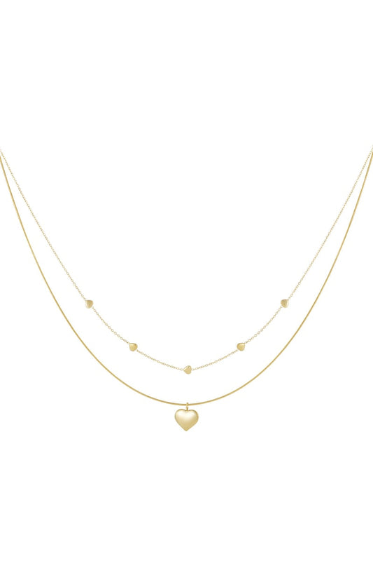 Layered Necklaces Heart Casual Daily Simple Series Women's jewelry