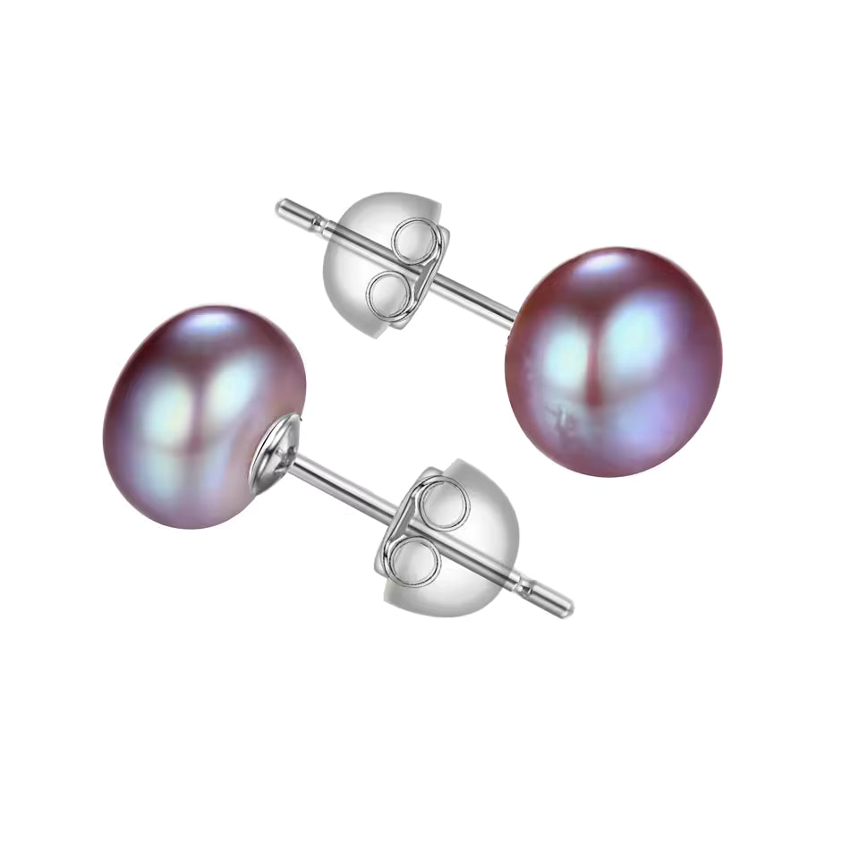 Freshwater Pearl Stud Earrings