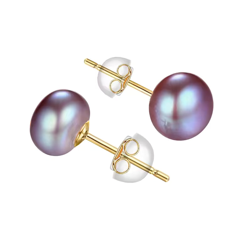Freshwater Pearl Stud Earrings