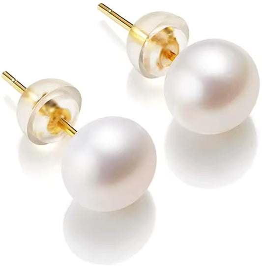 Freshwater Pearl Stud Earrings