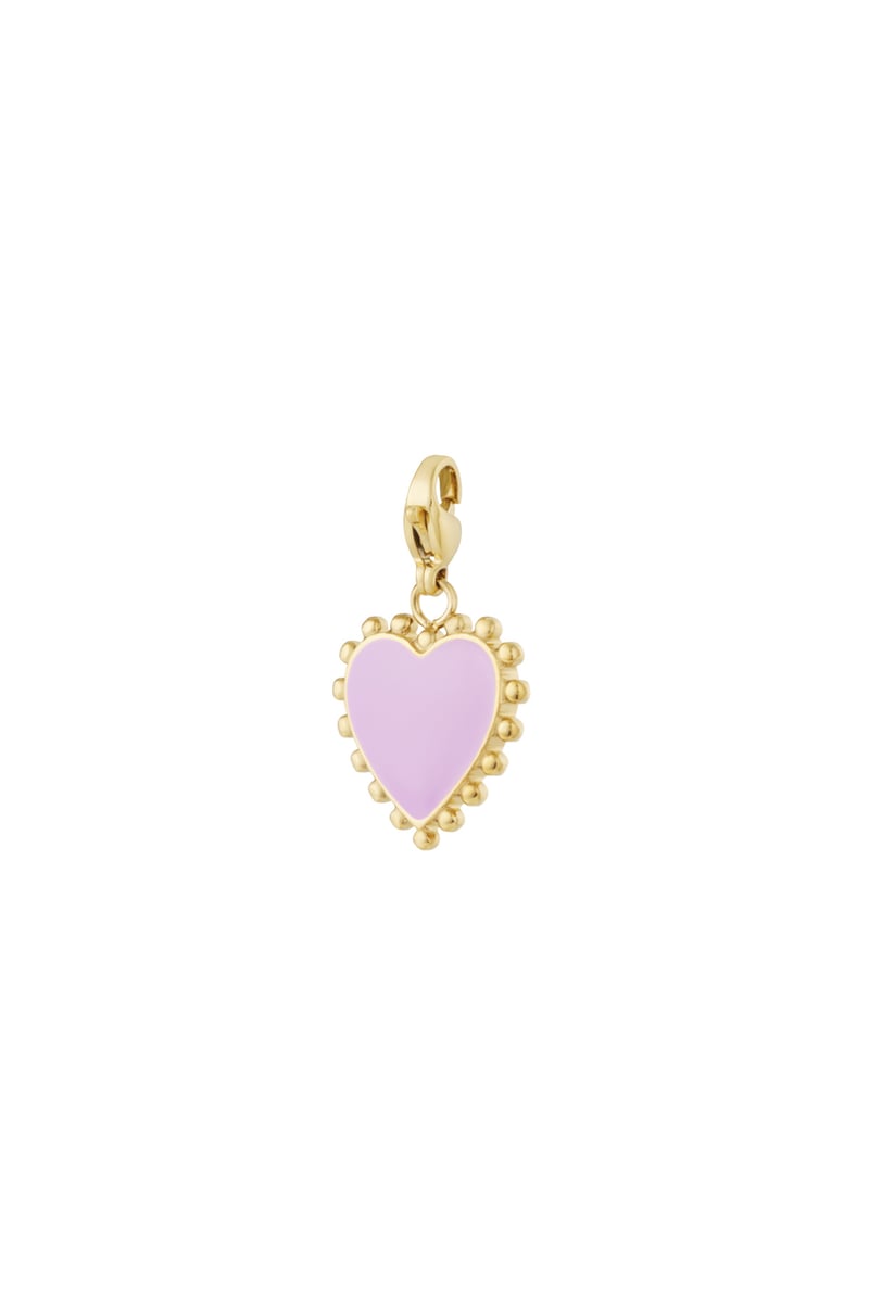 Summer heart jewelry charm