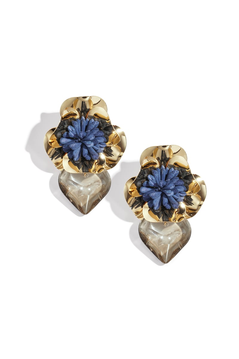 Iron Drop Earrings Flower Daily Ethnic Series Women's jewelry