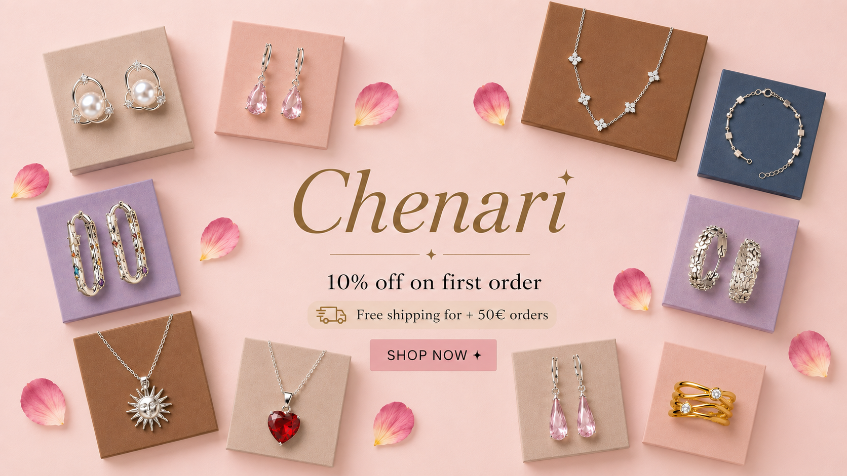 Chenari Jewelry banner