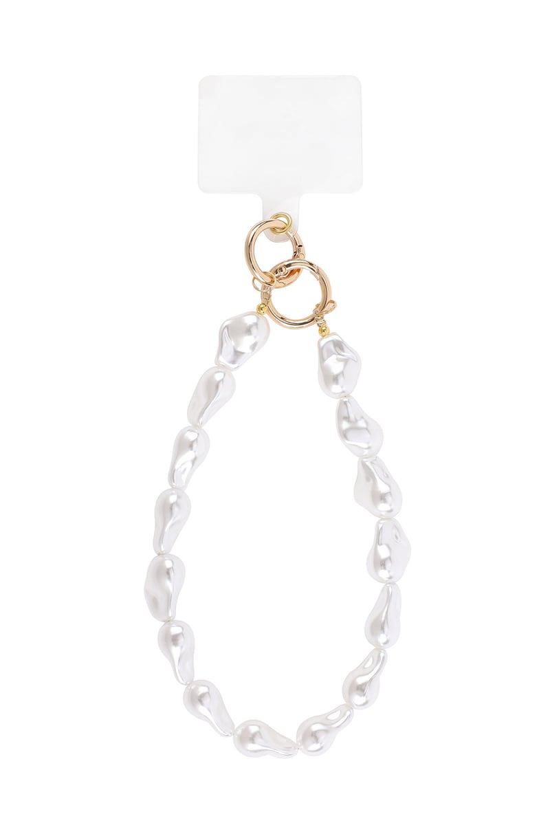 Pearl charm Phone cord